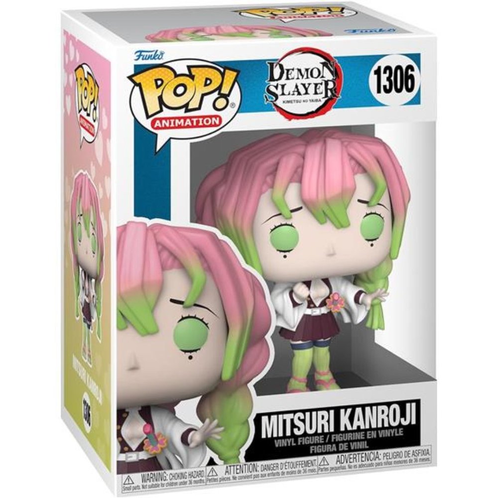Funko Pop! Animation: Demon Slayer - Mitsuri Kanroji Action Figure Desk Decor